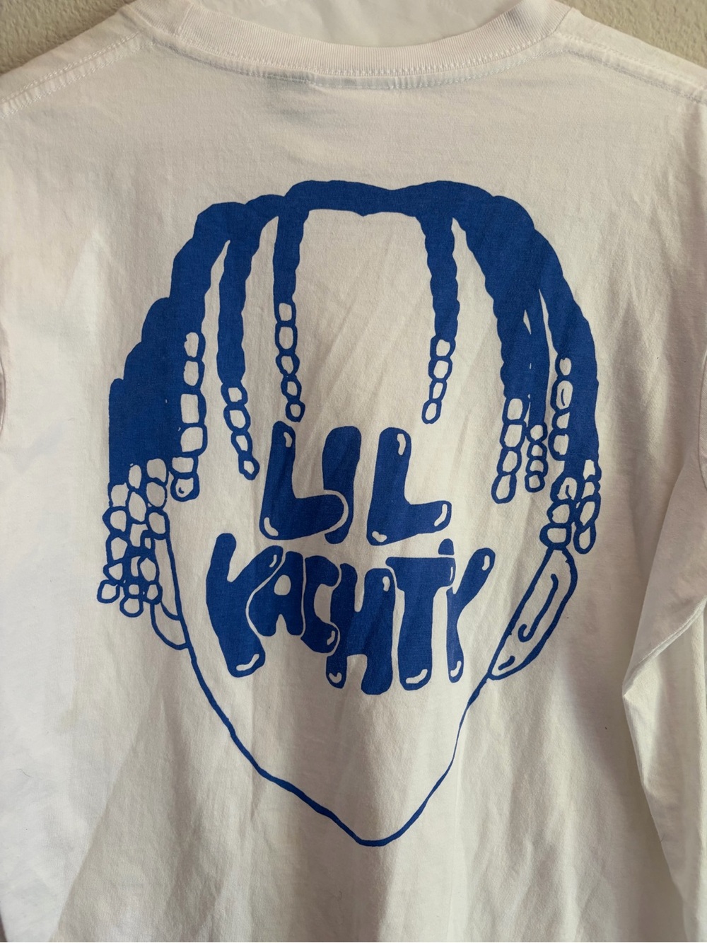 Lil Yachty' Graphic shirt cactus jack Travis Scott air Jordan supreme rap tee